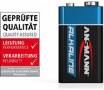 ANSMANN Batterie 9V-Block E HR22 6HR61 9V 200mAh 1er-bulk