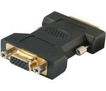 Adapter DVI-D-Stecker 24+1 Dual-Link/VGA-Buchse