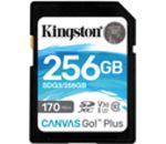 Kingston Technology 256GB SDXC CANVAS GO PLUS 170R