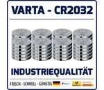 40x VARTA CR2032 Lithium Knopfzellen (Bulk)