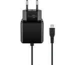 Micro USB Ladegerät 3,0 A; Micro USB Ladegerät 3,0 A, Schwarz, 1.5 m - Netzteil für viele Kleingeräte mit Mirco-USB Anschluss wie z.B. Smartphones