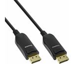 InLine DisplayPort 1.4 AOC Kabel, 8K4K, schwarz, 10m