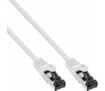 InLine® Patchkabel, S/FTP (PiMf), Cat.8.1, 2000MHz, Kupfer, weiß, 0,25m