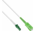 InLine LWL Simplex Kabel, FTTH, LC/APC 8° zu SC/APC 8°, 9/125µm, OS2, 30m