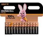 Duracell Plus AAA (MN2400/LR3) 12er Blister