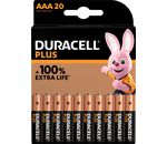 Duracell Plus AAA (MN2400/LR3) 20er Blister