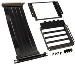 Lian Li O11D-1X-4 Riser Card Kabel + PCI-Slot-Blende - PCIe 4.0, schwarz