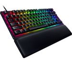 Razer Huntsman V2 Gaming Tastatur, TKL, Red Switch - schwarz