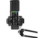 Streamplify MIC RGB Mikrofon, USB-A, schwarz - inkl. Mikrofonarm