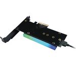 LC-Power LC-PCI-M2-NVME-ARGB PCI-Controller für eine M.2-NVMe-SSD