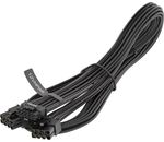 Seasonic 12VHPWR PCIe 5.0 Adapter Kabel - schwarz