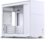 Jonsbo D31 mATX Gehäuse, Tempered Glass - weiß