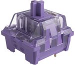 AKKO CS Lavender Purple Switches, mechanisch, 3-Pin, taktil, MX-Stem, 36g - 45 Stück