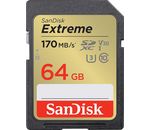 SanDisk Extreme 64GB SDXC 170MB/s UHS-I C10 U3