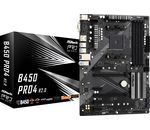 ASRock B450M PRO4 R2.0 Mainboard - B450-Chipsatz, Sockel AM4, DDR4