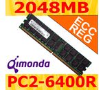 QIMONDA DDR2-800 2048MB CL5-5-5 ECC Registered DIMM