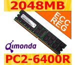 QIMONDA DDR2-800 2048MB CL5-5-5 ECC Registered DIMM