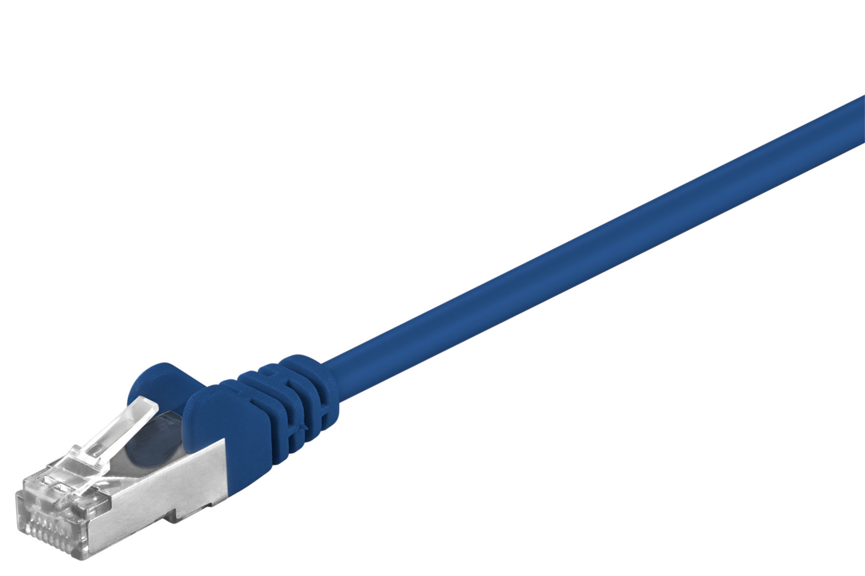 5x CAT 5e Netzwerkkabel, F/UTP; CAT 5-1500 F/UTP BLAU 15m - Bild 1 von 1