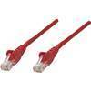 Kabel krosowy Intellinet RJ45 S/FTP Cat6 miedź LSOH 0,5m czerwony - Zdjęcie 1 z 1