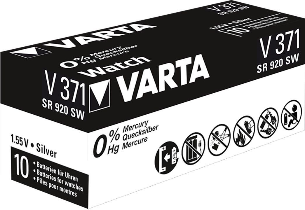 VARTA Knopfzelle Vxx 1,5V V364 V361 V371  V344 V341 V321