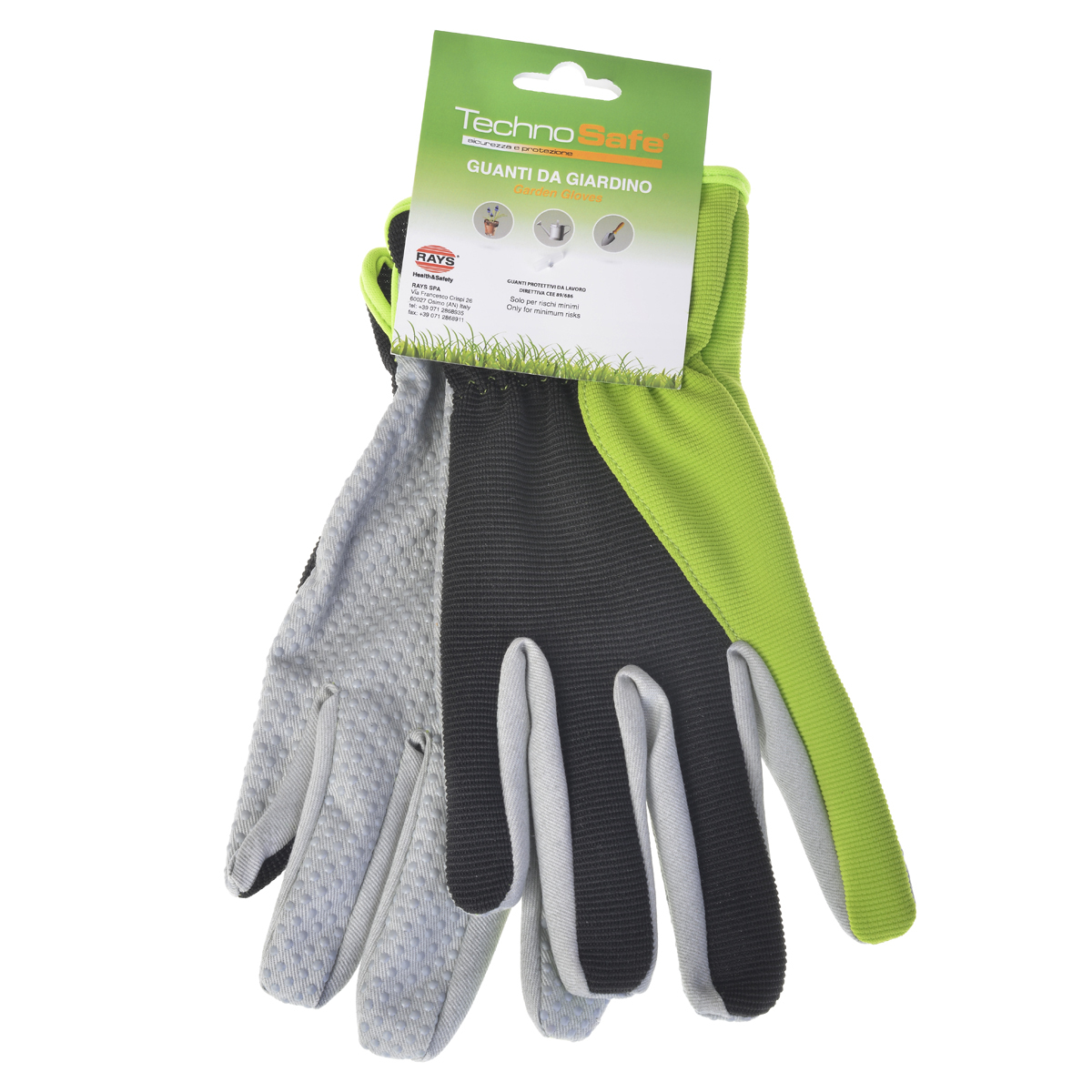 Gartenhandschuhe Technosafe PU-beschichtet tarnfarbe Größe 7 