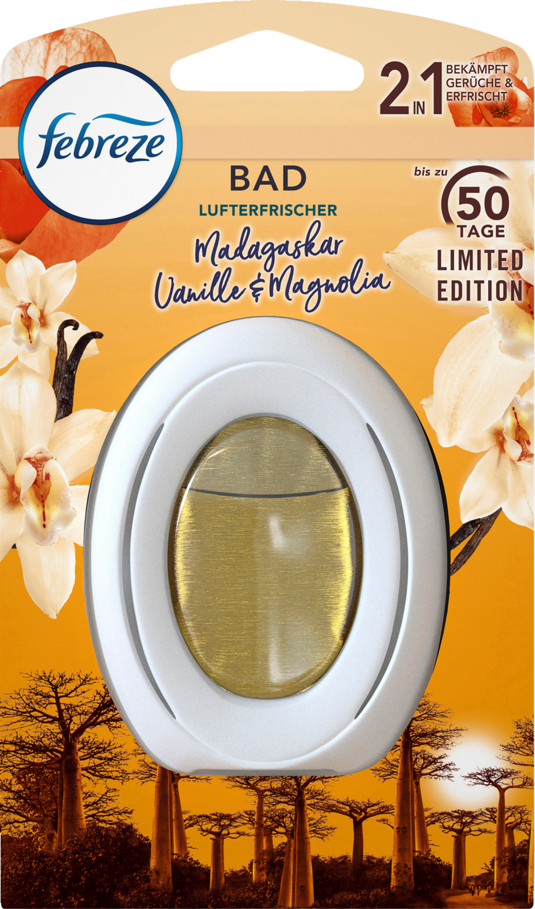 Febreze Bath Air Freshener Room Fragrance Madagascar Vanilla Fragrance Dispenser for Bath & Toilet 8001090735386| eBay