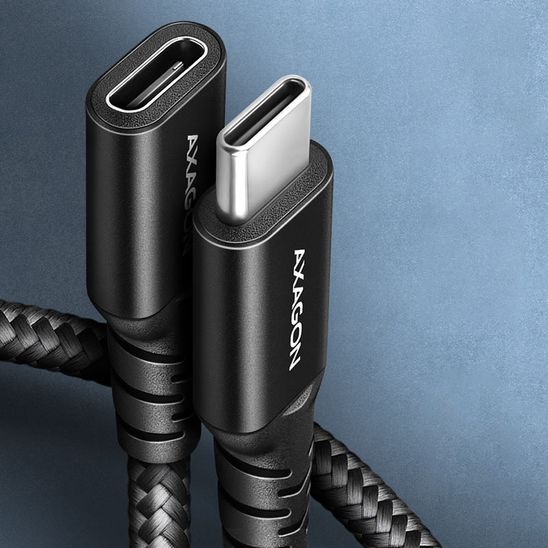Cavo Prolunga USB-C 10FT (3m) - Maschio A Femmina USB 3.2 Tipo C - Intrecciato E Ad Alta Velocità