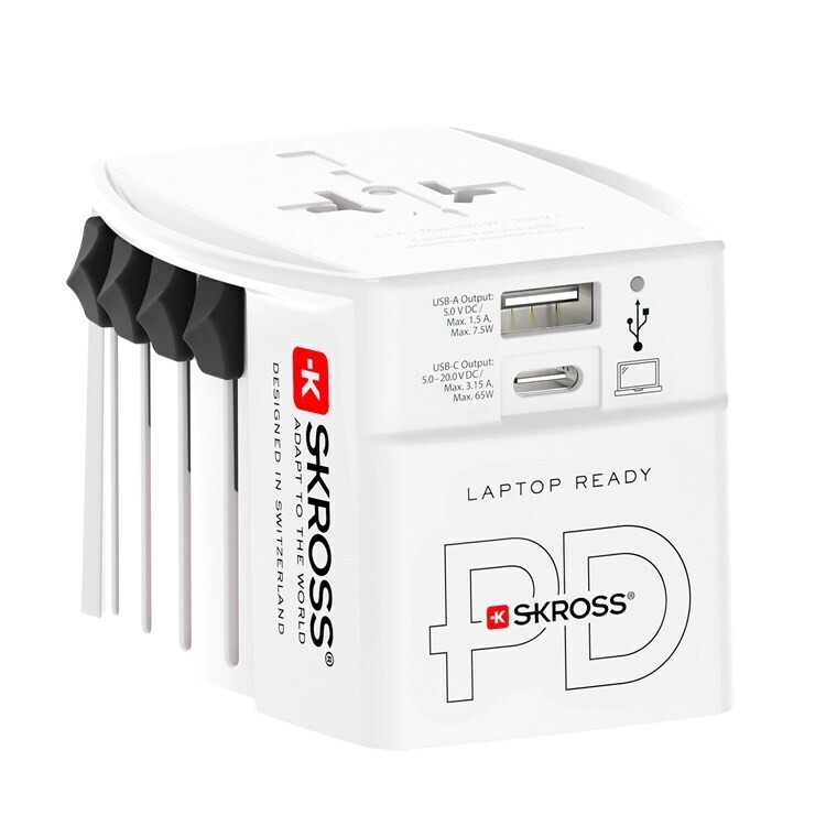 Reiseadapter Muv Usb Ac 65 Pd; 65 W, 1x Usb-c™ Und 1x Usb-a Plus