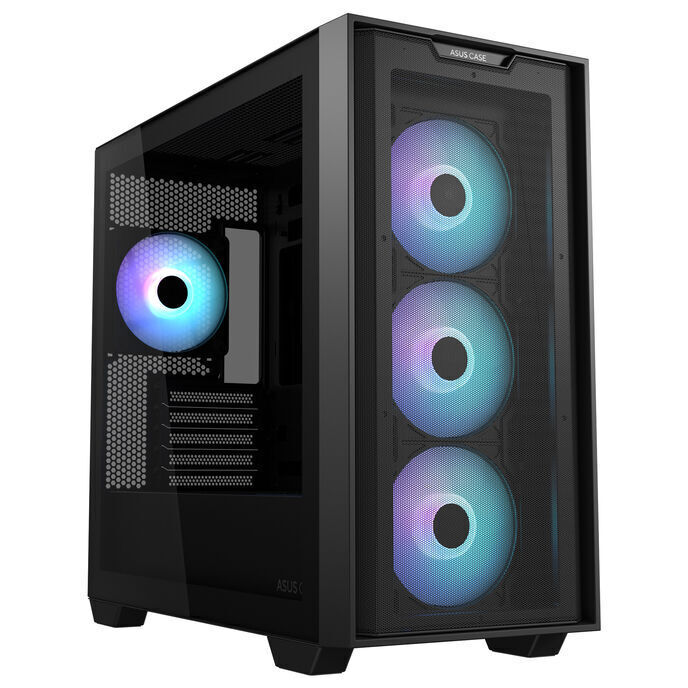 Case Asus A21 PLUS TG ARGB BLACK